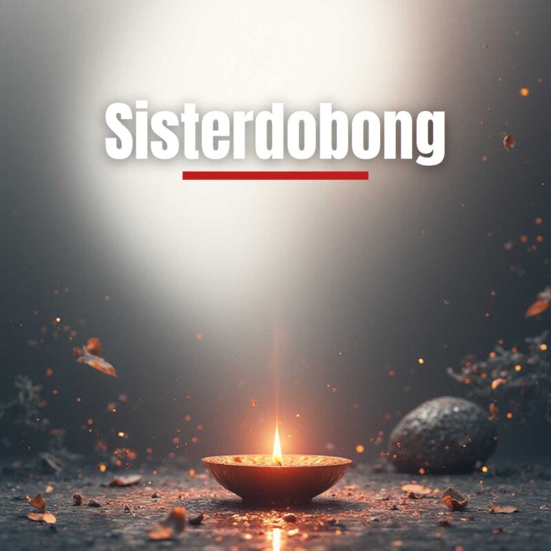 Sisterdobong prayers image with spiritual candle